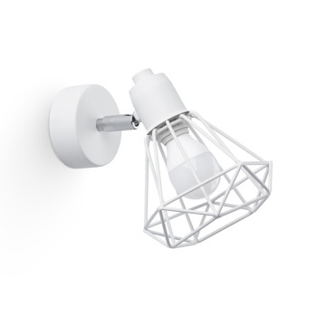 Sollux Artemis 1 fehér falikar (SOL-SL.1102) E14 1 izzós IP20