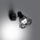 Sollux Artemis 1 fekete falikar (SOL-SL.1105) E14 1 izzós IP20