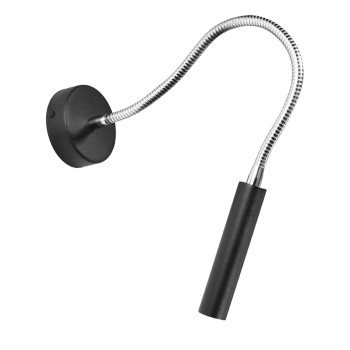 Sollux Axil fekete falikar (SOL-SL.0910) G9 1 izzós IP20