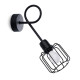 Sollux Beluci 1S fekete falikar (SOL-SL.1117) E14 1 izzós IP20