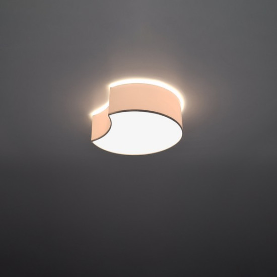 Sollux Circle 1 fehér mennyezeti lámpa (SOL-SL.1050) E27 2 izzós IP20