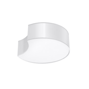 Sollux Circle 1 fehér mennyezeti lámpa (SOL-SL.1050) E27 2 izzós IP20