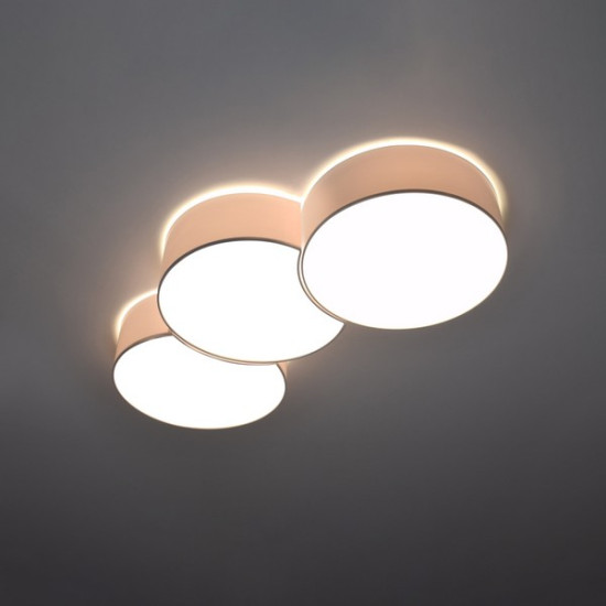 Sollux Circle 3A fehér mennyezeti lámpa (SOL-SL.1051) E27 6 izzós IP20