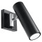 Sollux Direzione fekete falikar (SOL-SL.0498) GU10 1 izzós IP20