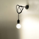 Sollux Edison fekete falikar (SOL-SL.0373) E27 1 izzós IP20