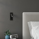 Sollux Enif fekete falikar (SOL-SL.0956) G9 1 izzós IP20