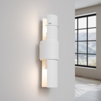 Sollux Flash 2 fehér falikar (SOL-SL.1674) E27 2 izzós IP20