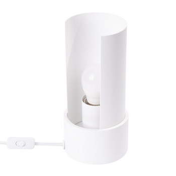 Sollux Flash fehér asztali lámpa (SOL-SL.1675) E27 1 izzós IP20