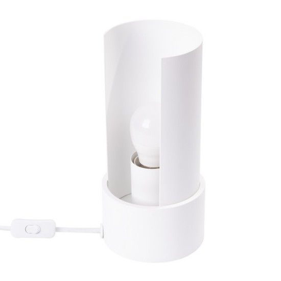Sollux Flash fehér asztali lámpa (SOL-SL.1675) E27 1 izzós IP20