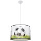 Sollux Football C 40 fehér-fekete gyerek függesztett lámpa (SOL-SL.1429) E27 1 izzós IP20