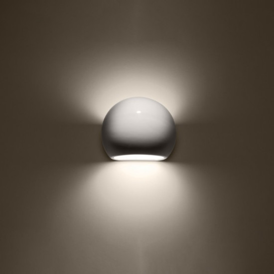 Sollux Globe fehér fali lámpa (SOL-SL.1026) E27 1 izzós IP20