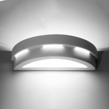 Sollux Helios fehér fali lámpa (SOL-SL.0002) E27 1 izzós IP20