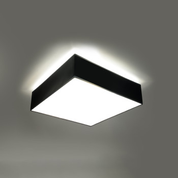 Sollux Horus 35 fekete mennyezeti lámpa (SOL-SL.0136) E27 2 izzós IP20