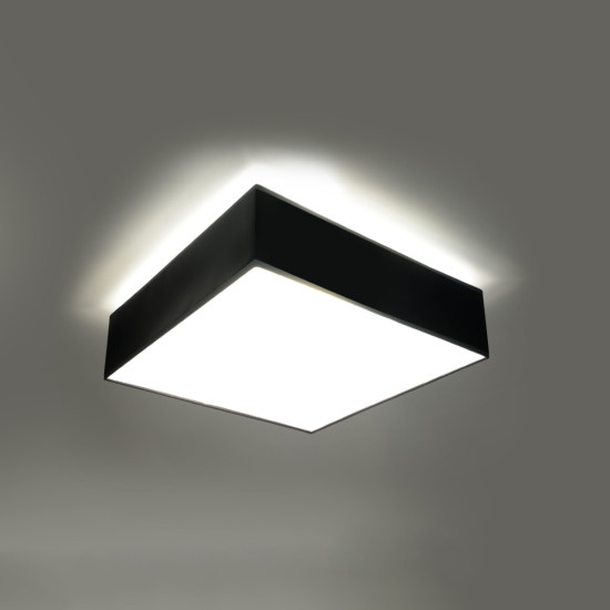 Sollux Horus 35 fekete mennyezeti lámpa (SOL-SL.0136) E27 2 izzós IP20
