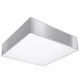 Sollux Horus 35 szürke mennyezeti lámpa (SOL-SL.0137) E27 2 izzós IP20