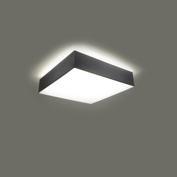 Sollux Horus szürke mennyezeti lámpa (SOL-SL.0143) E27 1 izzós IP20
