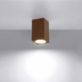 Sollux Keke 10 tölgy színű mennyezeti lámpa (SOL-SL.1040) GU10 1 izzós IP20