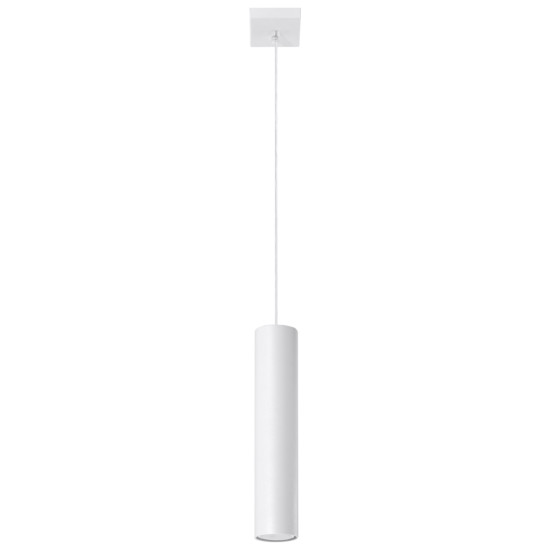 Sollux Lagos 1 fehér függesztett lámpa (SOL-SL.0323) GU10 1 izzós IP20