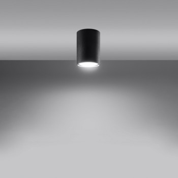 Sollux Lagos 10 fekete mennyezeti lámpa (SOL-SL.1000) GU10 1 izzós IP20