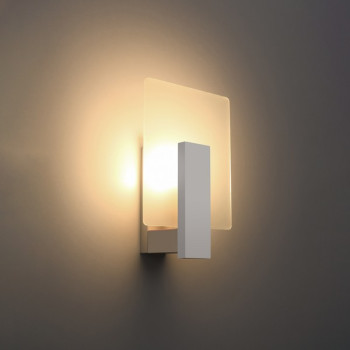 Sollux Lappo fehér fali lámpa (SOL-SL.1092) E14 1 izzós IP20
