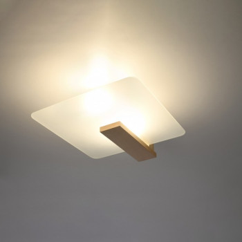 Sollux Lappo natúr-opál mennyezeti lámpa (SOL-SL.1095) E27 2 izzós IP20