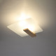 Sollux Lappo natúr-opál mennyezeti lámpa (SOL-SL.1095) E27 2 izzós IP20