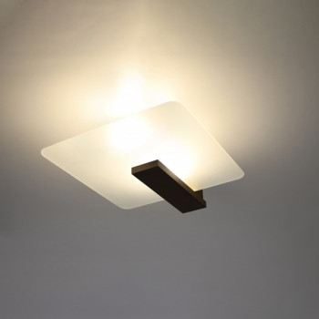 Sollux Lappo wenge-opál mennyezeti lámpa (SOL-SL.1097) E27 2 izzós IP20