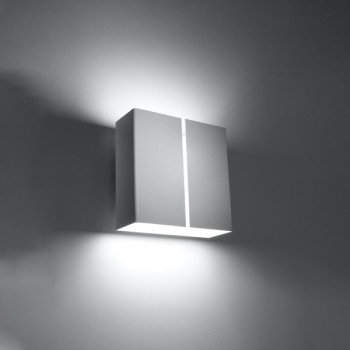 Sollux Linea fehér fali lámpa (SOL-SL.0375) G9 2 izzós IP20