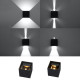 Sollux Luca fekete LED kültéri fali lámpa (SOL-SL.0545) LED 1 izzós IP54