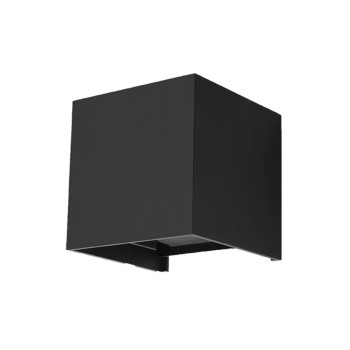 Sollux Luca fekete LED kültéri fali lámpa (SOL-SL.0545) LED 1 izzós IP54