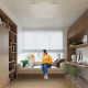 Sollux Luna 2 fehér LED mennyezeti lámpa (SOL-SL.0738) G13 4 izzós IP20