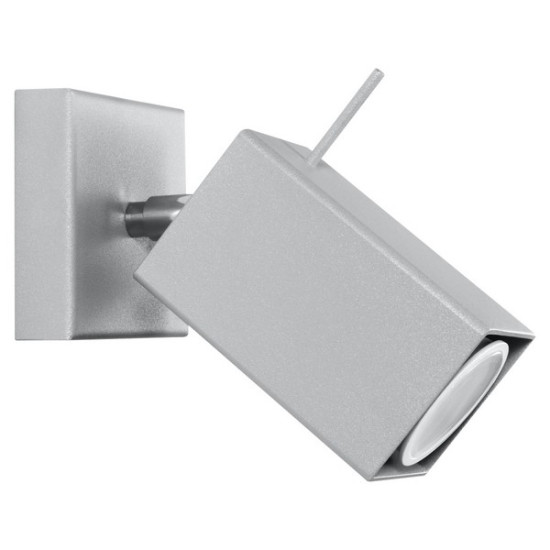 Sollux Merida  szürke falikar (SOL-SL.0455) GU10 1 izzós IP20