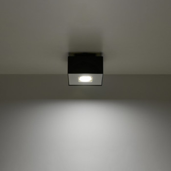 Sollux Mono 1 fekete-fehér mennyezeti lámpa (SOL-SL.0070) GU10 1 izzós IP20