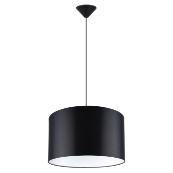Sollux Nova 40 fekete függesztett lámpa (SOL-SL.1406) E27 1 izzós IP20