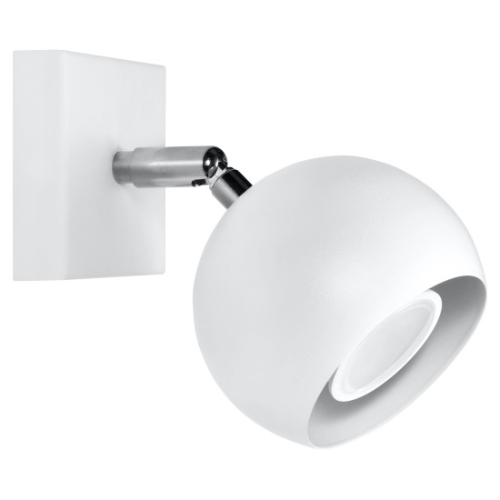Sollux Oculare fehér falikar (SOL-SL.0437) GU10 1 izzós IP20
