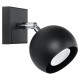 Sollux Oculare fekete falikar (SOL-SL.0443) GU10 1 izzós IP20