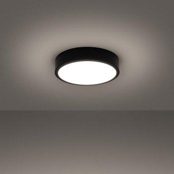 Sollux Onyx 30 fekete-fehér LED mennyezeti lámpa (SOL-SL.1242) LED 1 izzós IP20