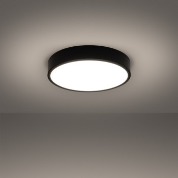Sollux Onyx 40 fekete-fehér LED mennyezeti lámpa (SOL-SL.1244) LED 1 izzós IP20
