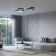 Sollux Onyx 50 fehér LED mennyezeti lámpa (SOL-SL.1247) LED 1 izzós IP20
