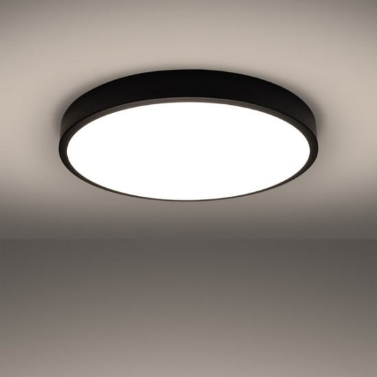 Sollux Onyx 60 fekete-fehér LED mennyezeti lámpa (SOL-SL.1248) LED 1 izzós IP20