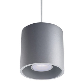 Sollux Orbis 1 szürke függesztett lámpa (SOL-SL.0052) GU10 1 izzós IP20