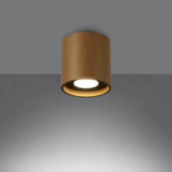 Sollux Orbis 1 arany mennyezeti lámpa (SOL-Sl.1180) GU10 1 izzós IP20