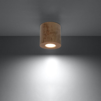 Sollux Orbis natúr mennyezeti lámpa (SOL-SL.0492) GU10 1 izzós IP20