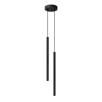Sollux Pastelo 2 fekete függesztett lámpa (SOL-SL.1304) G9 2 izzós IP20