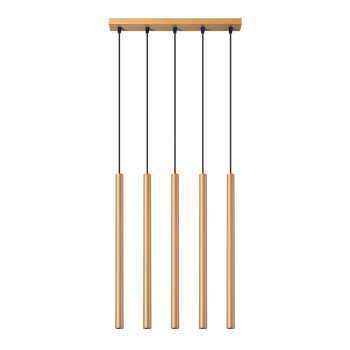 Sollux Pastelo 5L arany függesztett lámpa (SOL-SL.1173) G9 5 izzós IP20