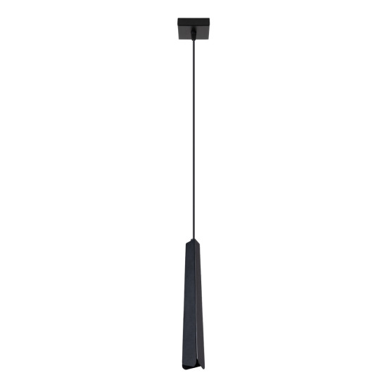 Sollux Prysm 1 fekete függesztett lámpa (SOL-SL.1400) G9 1 izzós IP20