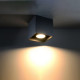 Sollux Quad 1 fekete mennyezeti lámpa (SOL-SL.0022) GU10 1 izzós IP20