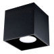 Sollux Quad 1 fekete mennyezeti lámpa (SOL-SL.0022) GU10 1 izzós IP20