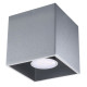 Sollux Quad 1 szürke mennyezeti lámpa (SOL-SL.0024) GU10 1 izzós IP20