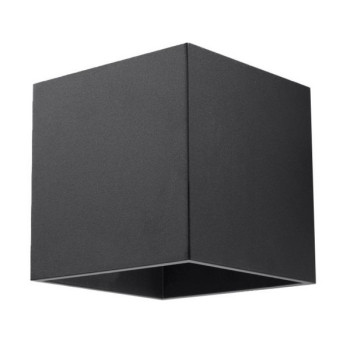 Sollux Quad 1 fekete fali lámpa (SOL-SL.0057) G9 1 izzós IP20